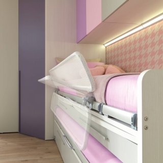 letto Space di Moretti Compact con protezione Web Split letto Space di Moretti Compact con protezione Web Split