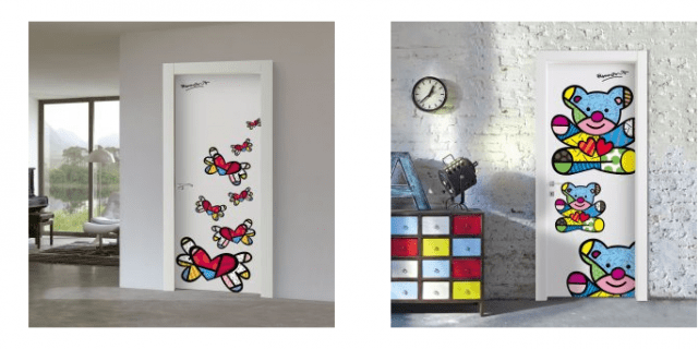 Porte interne cose di casa Porte interne decorate
