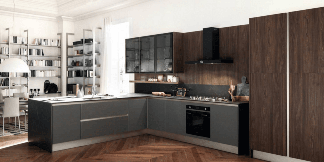 Cucina a l: 10 composizioni ad angolo cose di casa Cucine moderne ad angolo con isola