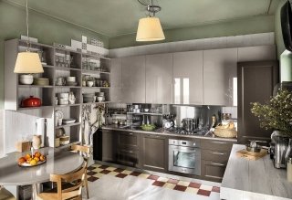 Cucina effetto legno Tablet di Veneta Cucine Cucina effetto legno Tablet di Veneta Cucine