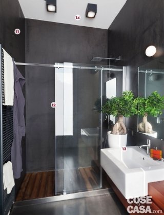 casa con il soggiorno open space