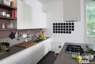 casa con il soggiorno open space