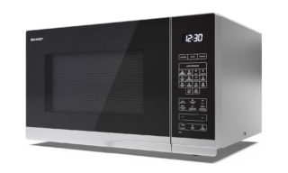 Il forno a microonde combinato con grill YC-PC322AE-S Serie Premium di Sharp ha potenza di 2.300 watt a convenzione e 1.000 watt a microonde. Capiente 32 litri, ha controllo digitale con display ed è regolabile su 10 livelli di potenza. Con 14 programmi automatici e 3 combinati, ha funzione di scongelamento in base al tempo e peso per una maggiore flessibilità nella preparazione e ad aria calda per cuocere pizza e torte. Misura L 54 x P 49 x H 30 cm. Prezzo 247 euro. www.sharpconsumer.it Il forno a microonde combinato con grill YC-PC322AE-S Serie Premium di Sharp ha potenza di 2.300 watt a convenzione e 1.000 watt a microonde. Capiente 32 litri, ha controllo digitale con display ed è regolabile su 10 livelli di potenza. Con 14 programmi automatici e 3 combinati, ha funzione di scongelamento in base al tempo e peso per una maggiore flessibilità nella preparazione e ad aria calda per cuocere pizza e torte. Misura L 54 x P 49 x H 30 cm. Prezzo 247 euro. www.sharpconsumer.it