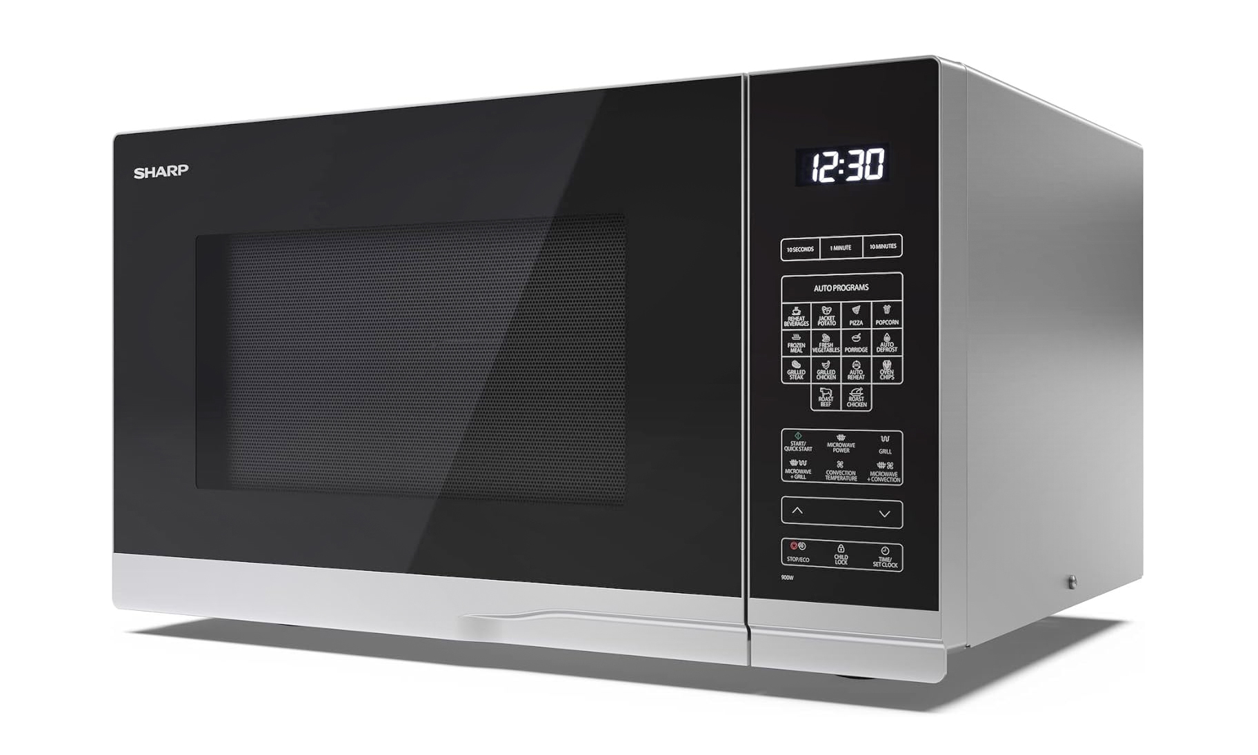 Il forno a microonde combinato con grill YC-PC322AE-S Serie Premium di Sharp ha potenza di 2.300 watt a convenzione e 1.000 watt a microonde. Capiente 32 litri, ha controllo digitale con display ed è regolabile su 10 livelli di potenza. Con 14 programmi automatici e 3 combinati, ha funzione di scongelamento in base al tempo e peso per una maggiore flessibilità nella preparazione e ad aria calda per cuocere pizza e torte. Misura L 54 x P 49 x H 30 cm. Prezzo 247 euro. www.sharpconsumer.it Il forno a microonde combinato con grill YC-PC322AE-S Serie Premium di Sharp ha potenza di 2.300 watt a convenzione e 1.000 watt a microonde. Capiente 32 litri, ha controllo digitale con display ed è regolabile su 10 livelli di potenza. Con 14 programmi automatici e 3 combinati, ha funzione di scongelamento in base al tempo e peso per una maggiore flessibilità nella preparazione e ad aria calda per cuocere pizza e torte. Misura L 54 x P 49 x H 30 cm. Prezzo 247 euro. www.sharpconsumer.it