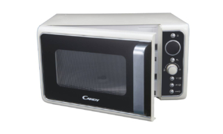 La griglia di quarzo del microonde DIVO G20CC di Candy consente di raggiungere in tempi molto rapidi una temperatura adatta a cuocere in modo uniforme. Capiente 20 litri, è disponibile in diversi colori e ha funzione Child Lock che evita che venga avviato accidentalmente, dai bambini. Ha potenza di 700 watt. Misura L 45 x P 33,5 x H 26 cm. Prezzo 155 euro. www.candy.it La griglia di quarzo del microonde DIVO G20CC di Candy consente di raggiungere in tempi molto rapidi una temperatura adatta a cuocere in modo uniforme. Capiente 20 litri, è disponibile in diversi colori e ha funzione Child Lock che evita che venga avviato accidentalmente, dai bambini. Ha potenza di 700 watt. Misura L 45 x P 33,5 x H 26 cm. Prezzo 155 euro. www.candy.it