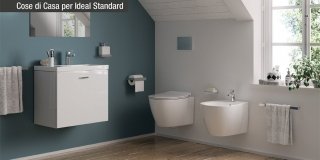 Connect Space: sanitari, lavabi e mobili bagno salvaspazio