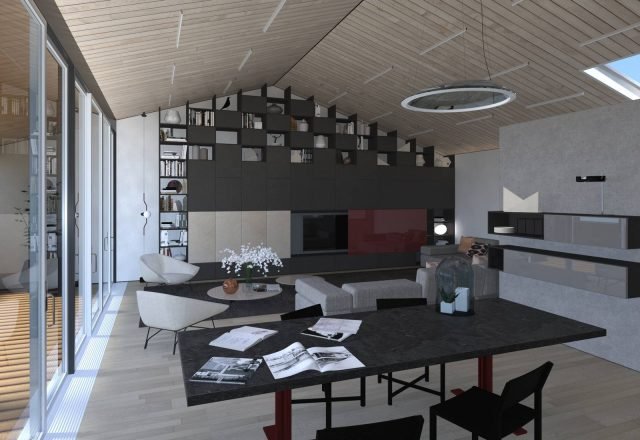 Tutto di Lema: sul fondo Selecta (Officinedesign Lema) con struttura rovere carbone, ante opache pece G126 e creta G101, anta scorrevole lucida ciliegia 216, schienale grigio solo nella fascia centrale; divani Brick Lane (design Christophe Pillet) con rivestimento in tessuto pulsar tda 362; tavolini Cruise (Officinadesign Lema) con piano in vetro beige v30 e struttura in metallo; poltroncine Lennox (Gordon Guillaumier) tessuto halley tdb411, tavolo Memo (design Piero Lissoni) con piano in pietra lavica e supporti in metallo rosso; sedie Daiku (Piergiorgio Cazzaniga) in frassino laccato nero a poro aperto; pensile a giorno T030 (design Piero Lissoni) con struttura in rovere carbone e anta laccata lucida marna 237. Tutto di Lema: sul fondo Selecta (Officinedesign Lema) con struttura rovere carbone, ante opache pece G126 e creta G101, anta scorrevole lucida ciliegia 216, schienale grigio solo nella fascia centrale; divani Brick Lane (design Christophe Pillet) con rivestimento in tessuto pulsar tda 362; tavolini Cruise (Officinadesign Lema) con piano in vetro beige v30 e struttura in metallo; poltroncine Lennox (Gordon Guillaumier) tessuto halley tdb411, tavolo Memo (design Piero Lissoni) con piano in pietra lavica e supporti in metallo rosso; sedie Daiku (Piergiorgio Cazzaniga) in frassino laccato nero a poro aperto; pensile a giorno T030 (design Piero Lissoni) con struttura in rovere carbone e anta laccata lucida marna 237.