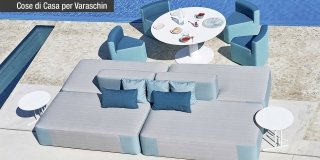 Comfort e qualità con l’arredo open air di Varaschin
