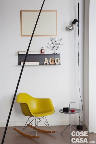 casa con il soggiorno open space