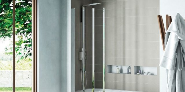 Nei bagni di piccole dimensioni la vasca diventa multifunzione e ... Vasca doccia piccola