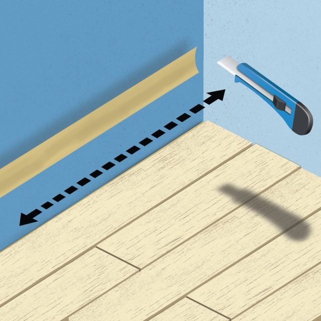 I cunei: aspettare almeno un’ora e poi togliere tutti i cunei distanziatori posizionati lungo i muri. I bordi: eliminare con un cutter l’eccedenza del sottopavimento e dell’eventuale pellicola di polietilene ai bordi del pavimento. I cunei: aspettare almeno un’ora e poi togliere tutti i cunei distanziatori posizionati lungo i muri. I bordi: eliminare con un cutter l’eccedenza del sottopavimento e dell’eventuale pellicola di polietilene ai bordi del pavimento.