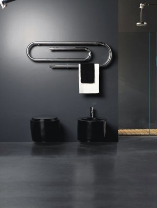termoarredo Graffe di Scirocco H realizzato in acciaio termoarredo Graffe di Scirocco H realizzato in acciaio