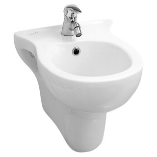 bidet sospeso della linea Rossari di Ponte Giulio in porcellana sanitaria bianca bidet sospeso della linea Rossari di Ponte Giulio in porcellana sanitaria bianca
