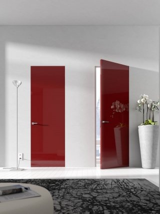 porta Battente filomuro rossa Scrigno Essential porta Battente filomuro rossa Scrigno Essential