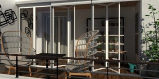 Fare la veranda per la serra solare
