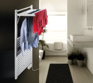 scaldasalviette e stendino elettrico per bagno Dinamic Plus di Deltacalor scaldasalviette e stendino elettrico per bagno Dinamic Plus di Deltacalor