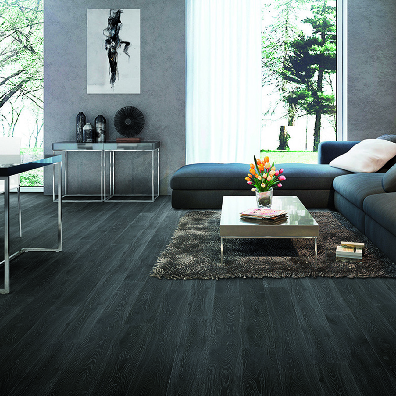 Come posare il parquet da soli... guarda anche il tutorial cose di ... Parquet grigio scuro