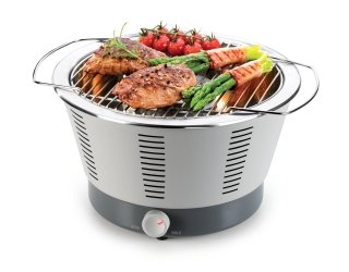 Si può appoggiare direttamente sulla tavola il barbecue da tavolo della linea Party Time di Tescoma che funziona con carbonella. In 5 minuti è già pronto per cuocere gli alimenti e lo si può accendere utilizzando gel combustibile. Ha diametro di 40 cm. Prezzo 149,90 euro. www.tescoma.it Si può appoggiare direttamente sulla tavola il barbecue da tavolo della linea Party Time di Tescoma che funziona con carbonella. In 5 minuti è già pronto per cuocere gli alimenti e lo si può accendere utilizzando gel combustibile. Ha diametro di 40 cm. Prezzo 149,90 euro. www.tescoma.it