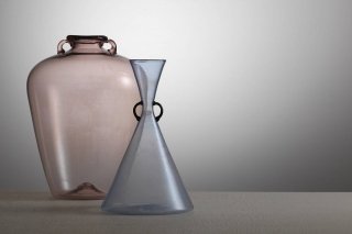 Vittorio Zecchin, vasi di vetro trasparente (1921-25)