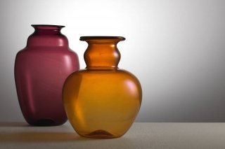 Vittorio Zecchin, vasi di vetro trasparente (1921-25)