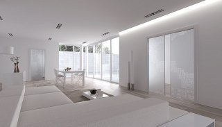 Porta Mirage in vetro su una base satinata e decoro sabbiato. Porta Mirage in vetro su una base satinata e decoro sabbiato.