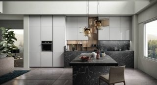 cucina con i vani a giorno Zetasei di Arredo3 cucina con i vani a giorno Zetasei di Arredo3