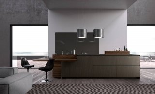 cucina con isola Alumina di Comprex cucina con isola Alumina di Comprex