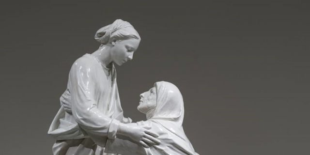 La Visitazione di Luca della Robbia La Visitazione di Luca della Robbia