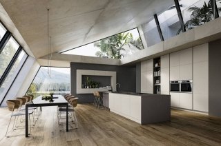 cucina con isola Opale di Arrex cucina con isola Opale di Arrex