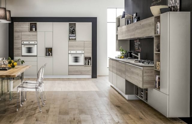 cucina con i vani a giorno Oriente di Arrex cucina con i vani a giorno Oriente di Arrex