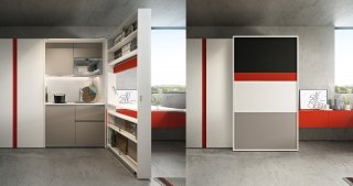 cucina Kitchen Box di Clei scompare quando serve cucina Kitchen Box di Clei scompare quando serve