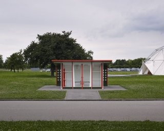 Stazione di servizio (progetto 1953, 2003), Jean Prouvé, Vitra Campus