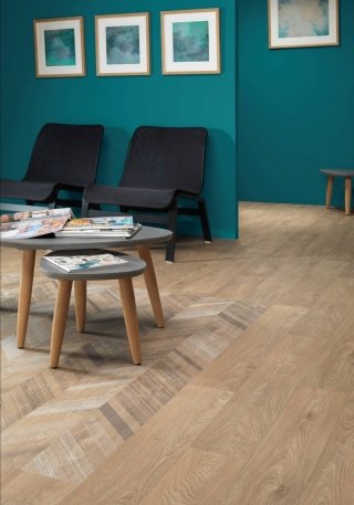 Gerflor, Taralay Impression 2017, Habana Trinidad e Herrigbone chatain