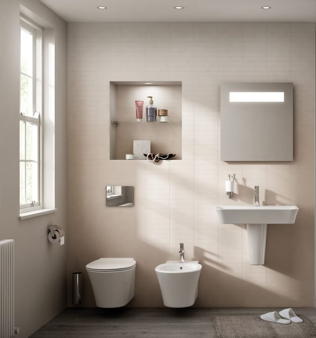 Lavabo Bagno Senza Mobile.Lavabo Sospeso Per Bagno Senza Mobile Per Piccoli Spazi Cosedicasa Com