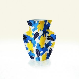 vaso in ceramica dipinta con colori vivaci Liguria di Octaevo vaso in ceramica dipinta con colori vivaci Liguria di Octaevo