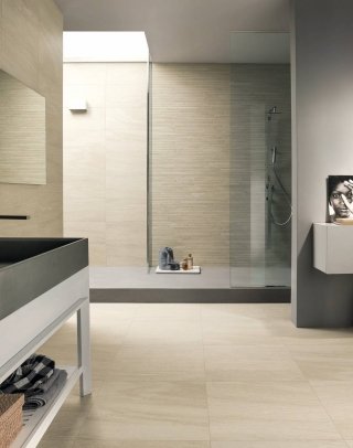 Polis Ceramiche, Serie Montagne, ispirata all’eleganza ella pietra. Davos 30x60, Davos 60x60 + fascia su rete 30x60 Polis Ceramiche, Serie Montagne, ispirata all’eleganza ella pietra. Davos 30x60, Davos 60x60 + fascia su rete 30x60