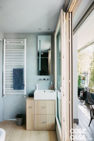 95 mq con una soluzione originale per separare la cucina e isolarla 95 mq con una soluzione originale per separare la cucina e isolarla