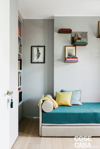 95 mq con una soluzione originale per separare la cucina e isolarla 95 mq con una soluzione originale per separare la cucina e isolarla