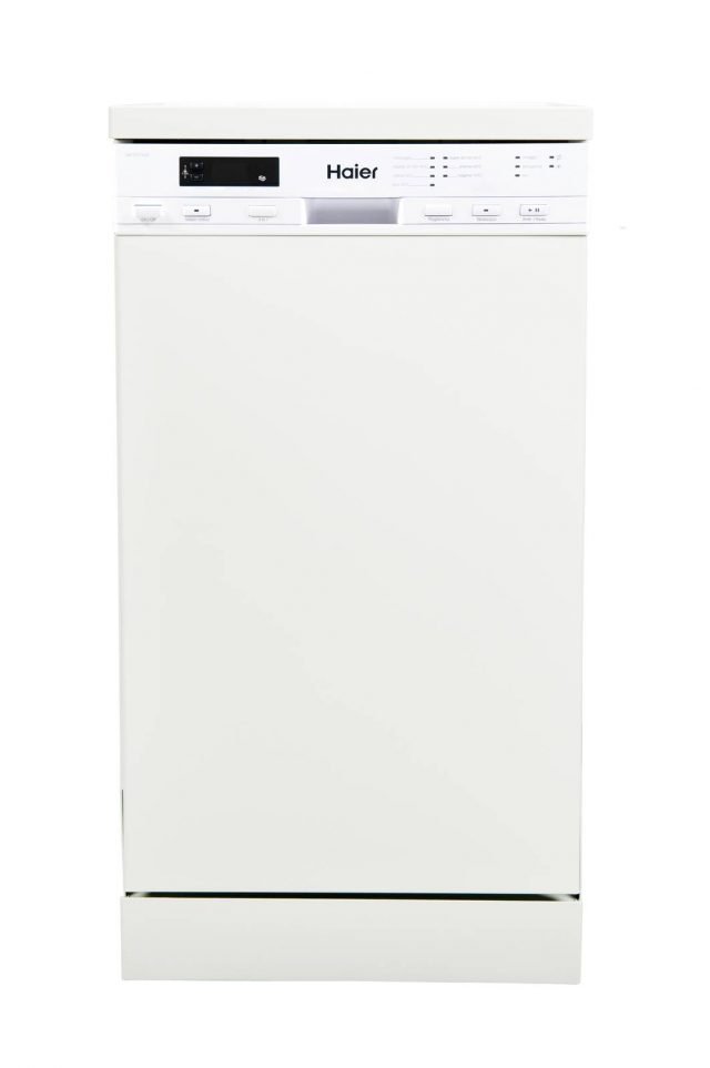 La lavastoviglie DW10-T1449 di Haier per 10 coperti con 7 programmi è in classe A+. Regolabile su 4 temperature, ha la funzione di partenza ritardato e il sistema di sicurezza contro gli allagamenti. Misura L45xP60xH84,5 cm. Prezzo 369 euro. www.haier.com/it La lavastoviglie DW10-T1449 di Haier per 10 coperti con 7 programmi è in classe A+. Regolabile su 4 temperature, ha la funzione di partenza ritardato e il sistema di sicurezza contro gli allagamenti. Misura L45xP60xH84,5 cm. Prezzo 369 euro. www.haier.com/it