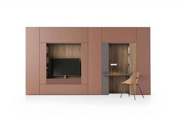 Roomy di Caccaro, sistema modulare per home office Roomy di Caccaro, sistema modulare per home office