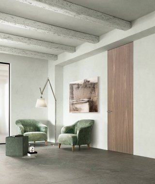 Nella foto, la nuova finitura Noce Canaletto Natural Touch, qui proposta nel modello Exitlyne Zero della linea Sistema Zero di FerreroLegno, con telaio A_Filo. Dimensioni: cm 80x270 Telaio: cm 10 Nella foto, la nuova finitura Noce Canaletto Natural Touch, qui proposta nel modello Exitlyne Zero della linea Sistema Zero di FerreroLegno, con telaio A_Filo. Dimensioni: cm 80x270 Telaio: cm 10