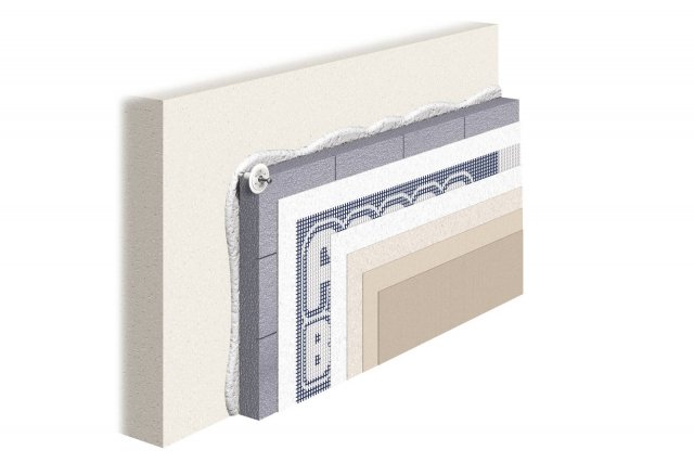 Fassatherm Silver Classic, di Fassa Bortolo, è una soluzione proposta per l’isolamento termico a cappotto. Silver Classic è pensato per ridurre notevolmente le tensioni indotte dai cicli termici grazie all’innovativo design della lastra, combinato con le caratteristiche prestazionali di un rasante fibrorinforzato e una rete di armatura. L’addizione di polvere di grafite permette al sistema di raggiungere un elevato potere isolante. www.fassabortolo.it Fassatherm Silver Classic, di Fassa Bortolo, è una soluzione proposta per l’isolamento termico a cappotto. Silver Classic è pensato per ridurre notevolmente le tensioni indotte dai cicli termici grazie all’innovativo design della lastra, combinato con le caratteristiche prestazionali di un rasante fibrorinforzato e una rete di armatura. L’addizione di polvere di grafite permette al sistema di raggiungere un elevato potere isolante. www.fassabortolo.it