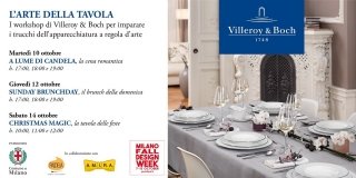 I workshop di Villeroy & Boch alla Fall Design Week