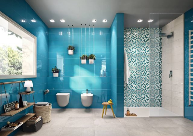 Rivestimento in bicottura lucida supercolorato, serie LAGOON, disponibile in vari colori con decori e mosaici abbinabili, in vendita a partire da 12,99 €/Mq Iva inclusa. Rivestimento in bicottura lucida supercolorato, serie LAGOON, disponibile in vari colori con decori e mosaici abbinabili, in vendita a partire da 12,99 €/Mq Iva inclusa.