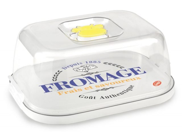 Il box per conservare la freschezza dei formaggi in frigorifero è ideale anche per servire direttamente gli alimenti in tavola. Prezzo 7,90 euro. www.snips.it Il box per conservare la freschezza dei formaggi in frigorifero è ideale anche per servire direttamente gli alimenti in tavola. Prezzo 7,90 euro. www.snips.it
