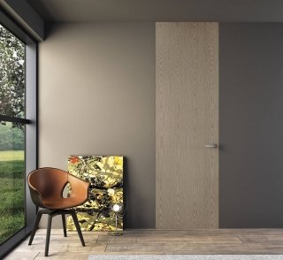 porta filomuro Rovere Ginseng della serie Composit Classic di Dorica Castelli porta filomuro Rovere Ginseng della serie Composit Classic di Dorica Castelli