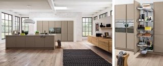 cucina con modulo attrezzato come dispensa Zenzero di Arrex cucina con modulo attrezzato come dispensa Zenzero di Arrex