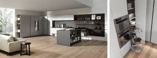 cucina con modulo attrezzato dotato e ripiani estraibili Linea di Comprex cucina con modulo attrezzato dotato e ripiani estraibili Linea di Comprex