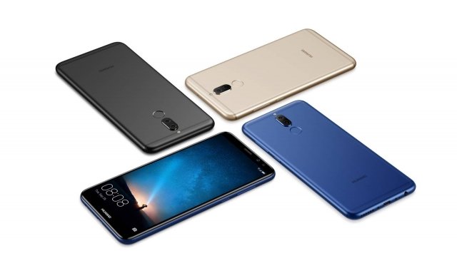 Huawei Mate 10 lite
Lo smartphone HUAWEI Mate 10 lite include caratteristiche uniche, come il FullView Display 18:9 e le quattro fotocamere di cui è dotato: nella parte posteriore ne troviamo due da 16MP e 2MP, mentre frontalmente offre una camera da 13MP e una da 2MP con flash armonizzante, per selfie di ottima qualità, anche in condizioni di scarsa illuminazione. Il processore octa-core Kirin 659, insieme ai 4GB di RAM e 64 ROM, consentono di gestire più applicazioni contemporaneamente, in maniera fluida e senza interruzioni. La nuova EMUI 5.1 di Huawei, con algoritmo machine learning, è alimentata da Android 7.0, per ottimizzare le performance dello smartphone in base all’utilizzo dell’utente. La perfetta integrazione tra hardware e software consente alla batteria da 3.340 mAh di durare più a lungo, con un’autonomia di conversazione fino a 20 ore. Prezzo: 349 euro con 4GB di RAM e una memoria di 64GB, nelle colorazioni Prestige Gold, Graphite Black e Aurora Blue. www.consumer.huawei.com Huawei Mate 10 lite
Lo smartphone HUAWEI Mate 10 lite include caratteristiche uniche, come il FullView Display 18:9 e le quattro fotocamere di cui è dotato: nella parte posteriore ne troviamo due da 16MP e 2MP, mentre frontalmente offre una camera da 13MP e una da 2MP con flash armonizzante, per selfie di ottima qualità, anche in condizioni di scarsa illuminazione. Il processore octa-core Kirin 659, insieme ai 4GB di RAM e 64 ROM, consentono di gestire più applicazioni contemporaneamente, in maniera fluida e senza interruzioni. La nuova EMUI 5.1 di Huawei, con algoritmo machine learning, è alimentata da Android 7.0, per ottimizzare le performance dello smartphone in base all’utilizzo dell’utente. La perfetta integrazione tra hardware e software consente alla batteria da 3.340 mAh di durare più a lungo, con un’autonomia di conversazione fino a 20 ore. Prezzo: 349 euro con 4GB di RAM e una memoria di 64GB, nelle colorazioni Prestige Gold, Graphite Black e Aurora Blue. www.consumer.huawei.com