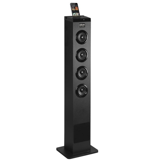 Ekon Tower Speaker
Il Tower Speaker Ekon è un altoparlante stereo wireless, con docking station e telecomando per controllo remote, che permette di ascoltare la radio FM, la musica che si ha sullo smartphone e quella salvata su una memory card. Non solo, è possibile anche collegare il proprio smartphone sfruttando la tecnologia wireless e ascoltare la propria musica preferita senza l’ingombro di fili. Questo speaker wireless è dotato di radio FM, di cavetto Jack 3,5 mm per collegare lo smartphone, un’uscita USB, uno slot per inserire la memory card, subwofer integrato, che garantisce una maggiore fedeltà del suono. Risposta in frequenza: 150 – 18 KHz. Prezzo 149,90 euro. www.ekon.tech Ekon Tower Speaker
Il Tower Speaker Ekon è un altoparlante stereo wireless, con docking station e telecomando per controllo remote, che permette di ascoltare la radio FM, la musica che si ha sullo smartphone e quella salvata su una memory card. Non solo, è possibile anche collegare il proprio smartphone sfruttando la tecnologia wireless e ascoltare la propria musica preferita senza l’ingombro di fili. Questo speaker wireless è dotato di radio FM, di cavetto Jack 3,5 mm per collegare lo smartphone, un’uscita USB, uno slot per inserire la memory card, subwofer integrato, che garantisce una maggiore fedeltà del suono. Risposta in frequenza: 150 – 18 KHz. Prezzo 149,90 euro. www.ekon.tech